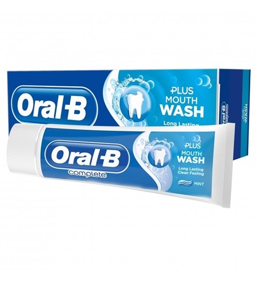 Oral-B Complete Plus Mouth Wash Mint Toothpaste 75ml