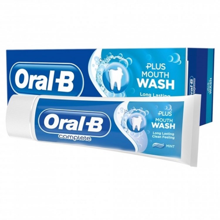 Oral-B Complete Plus Mouth Wash Mint Toothpaste 75ml