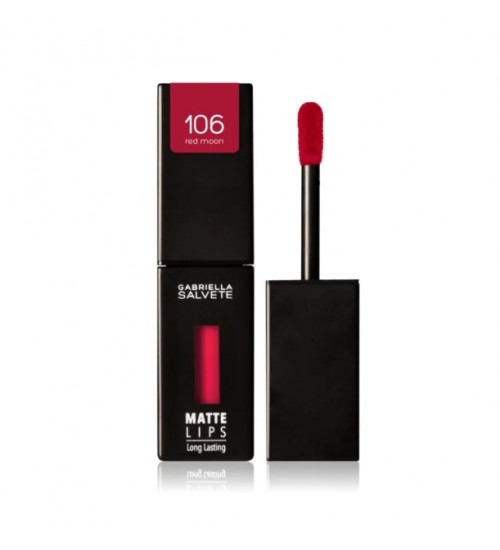 Gabriella Salvete Matte Lips Shade 106 Red Moon Lipstick 4,5ml