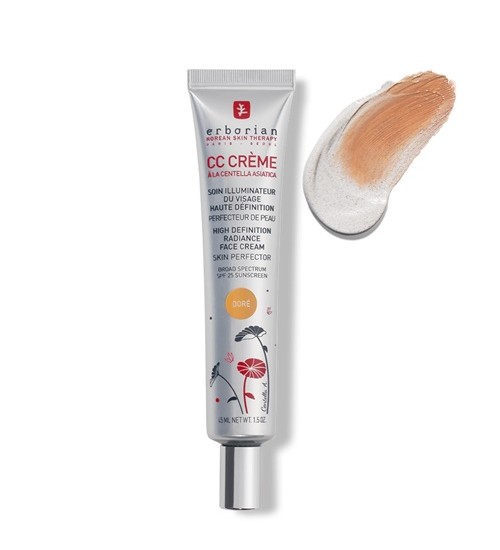 Erborian CC Creme High Definition Radiance Face Cream Shade Dore 45ml