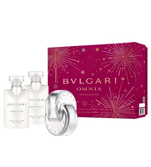 Bvlgari Omnia Crystalline EDT 40ml Dāvanu komplekts