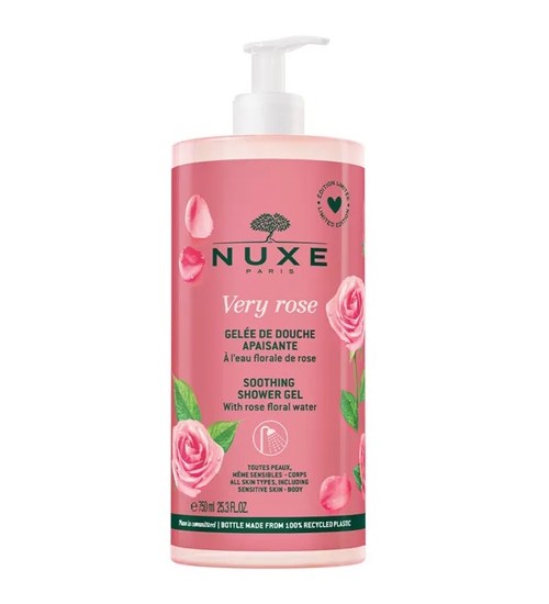Nuxe Very Rose Soothing Shower Gel 750ml