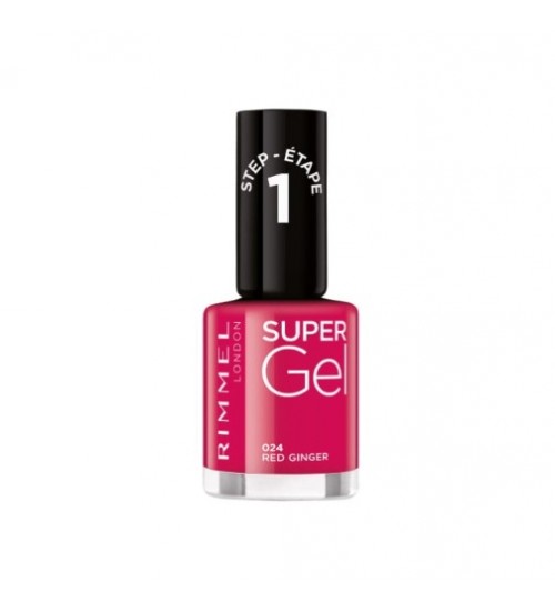 Rimmel London Super Gel By Kate Cosmetic 12ml Shade: 024 Red Ginger