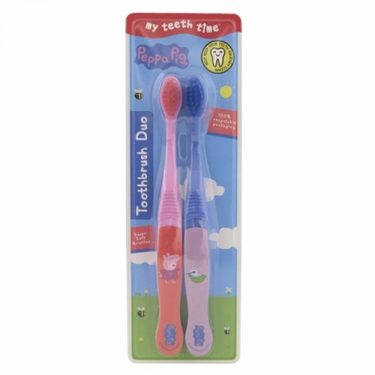 Peppa Pig Peppa Toothbrush 2 pc