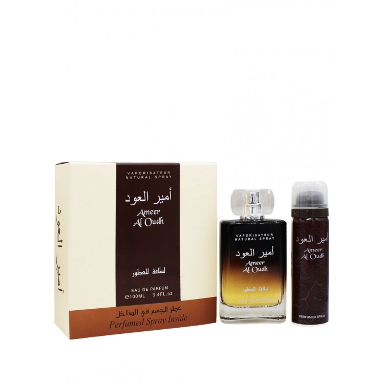 Lattafa Ameer Al Oudh EDP 100ml Dāvanu komplekts