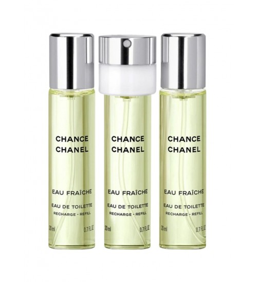 Chanel Chance Eau Fraiche EDT 3x20ml Refills