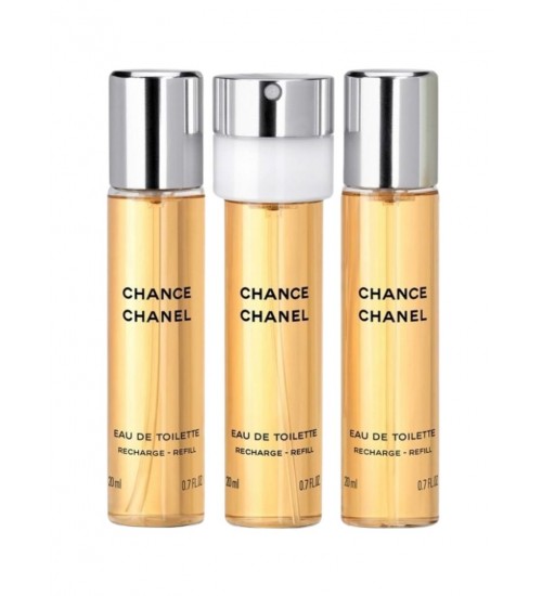 Chanel Chance EDT 3x20ml Refills