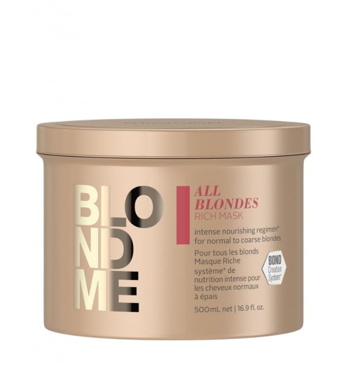 BLONDME All Blondes Intensīvi Barojoša Maska 500ml