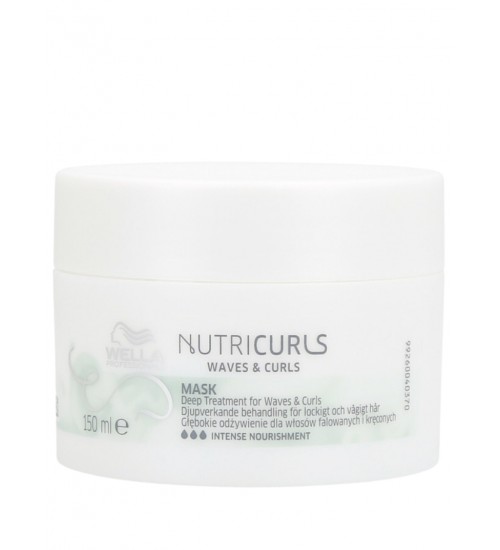 Wella Professionals Nutricurls Barojoša Maska Cirtainiem matiem 150ml Wella Professionals Nutricurls Barojoša Maska Cirtainiem matiem 150ml