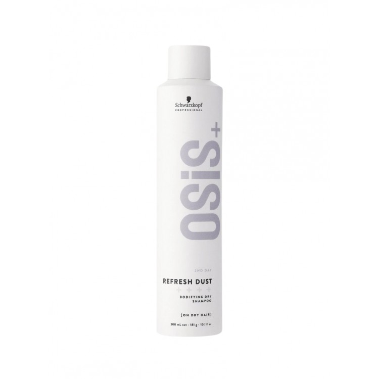Schwarzkopf Professional Osis+ Refresh Dust apjomu piešķirošs sausais šampūns 300ml Schwarzkopf Professional Osis+ Refresh Dust apjomu piešķirošs sausais šampūns 300ml
