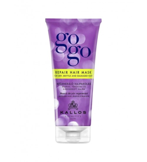 Kallos Cosmetics Gogo Repair Matu maska bojātiem matiem 200ml