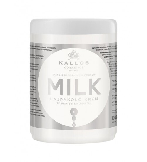 Kallos Cosmetics Milk Matu Maska sausiem matiem 1000ml