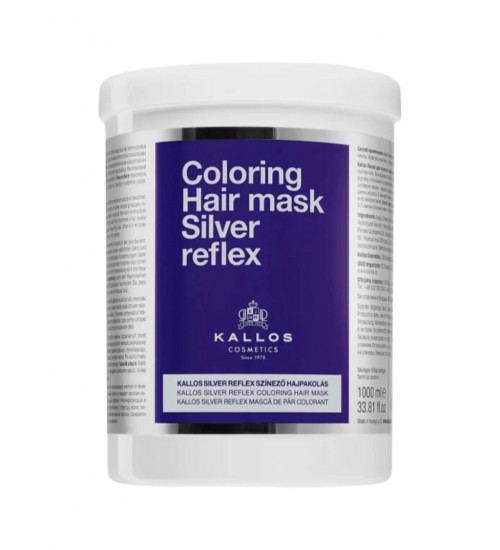 Kallos Cosmetics Silver Reflex Matu maska gaišiem matiem 1000ml