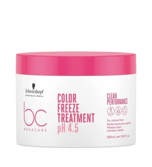 Schwarzkopf Professional BC Bonacure Color Freeze pH 4.5 Matu maska krāsotiem matiem 500ml