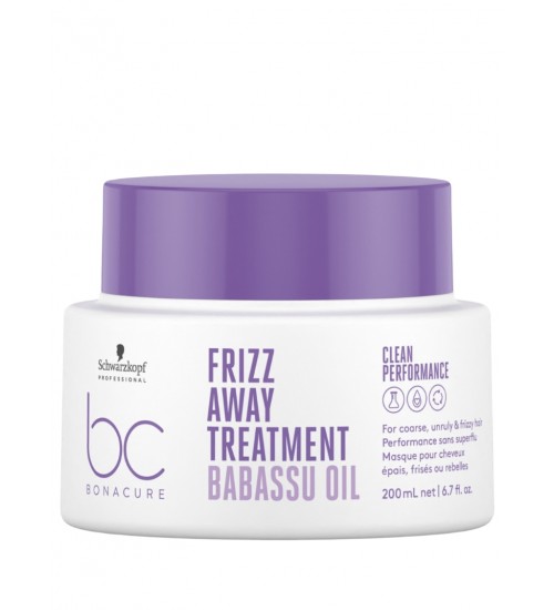 Schwarzkopf Professional BC Bonacure Frizz Away Treatment Matu maska sausiem un nepaklausīgiem matiem 200ml