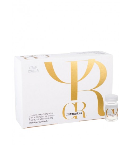 Wella Professionals Oil Reflections Luminous Magnifying Eliksīrs matu spīdumam 10x6ml