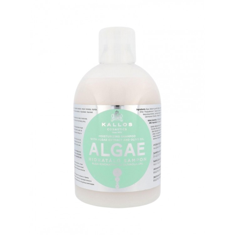 Kallos Cosmetics Algae Šampūns sausiem matiem 1000ml