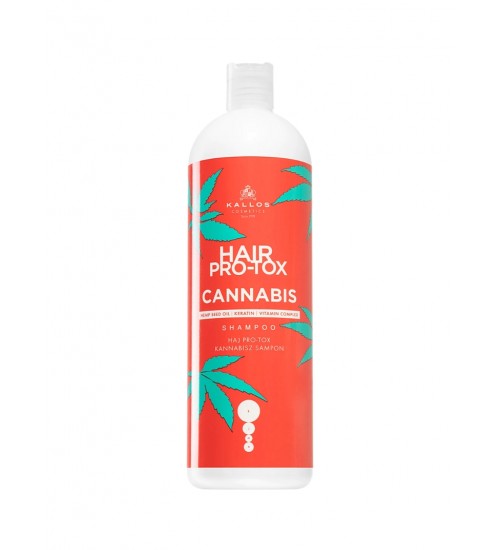 Kallos Cosmetics Hair Pro-Tox Cannabis Šampūns 1000ml