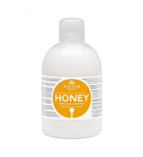Kallos Cosmetics Honey Šampūns sausiem un bojātiem matiem 1000ml