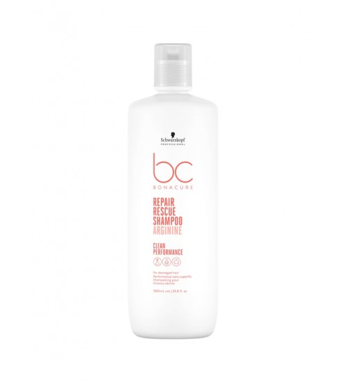 Schwarzkopf Professional BC Bonacure Repair Rescue Arginine Atjaunojošs šampūns 1L