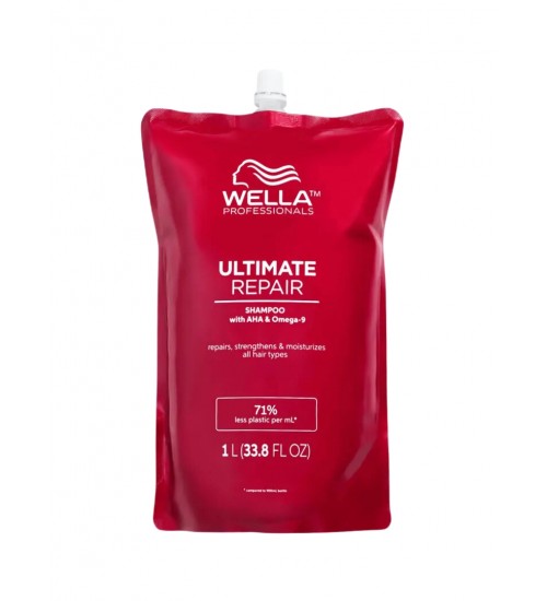 Wella Professionals Ultimate Repair Šampūna uzpildes iepakojums 1000ml Wella Professionals Ultimate Repair Šampūna uzpildes iepakojums 1000ml
