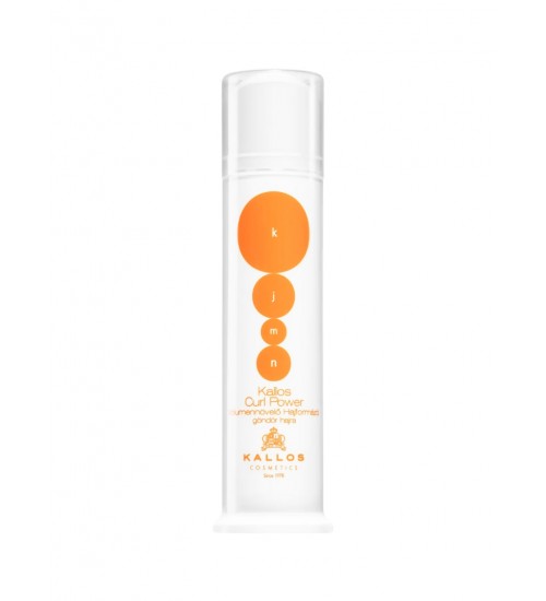 Kallos Cosmetics Curl Power Veidošanas krēms cirtainiem matiem 100ml Kallos Cosmetics Curl Power Veidošanas krēms cirtainiem matiem 100ml