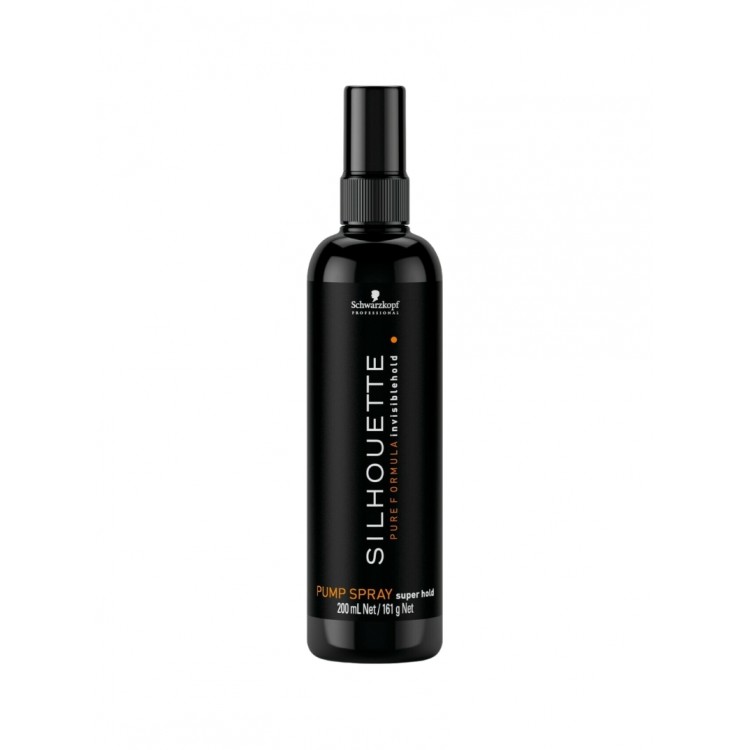 Schwarzkopf Professional Silhouette Super Hold Pumpspray Stipras fiksācijas matu sprejs 200ml Schwarzkopf Professional Silhouette Super Hold Pumpspray Stipras fiksācijas matu sprejs 200ml