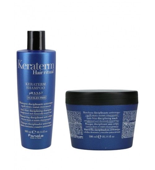 FANOLA KERATERM Šampūns 300ml + FANOLA KERATERM Maska 300ml – Profesionāls matu kopšanas komplekts FANOLA KERATERM Šampūns 300ml + FANOLA KERATERM Maska 300ml – Profesionāls matu kopšanas komplekts
