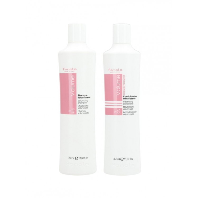 FANOLA VOLUME Šampūns 350ml + FANOLA VOLUME Kondicionieris 350ml - Profesionāls matu kopšanas komplekts FANOLA VOLUME Šampūns 350ml + FANOLA VOLUME Kondicionieris 350ml - Profesionāls matu kopšanas komplekts