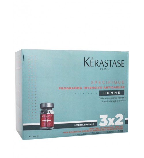 Kérastase Spécifique Cure Anti-Chute Intensive Homme Ampulas pret matu izkrišanu 30 x 6 ml