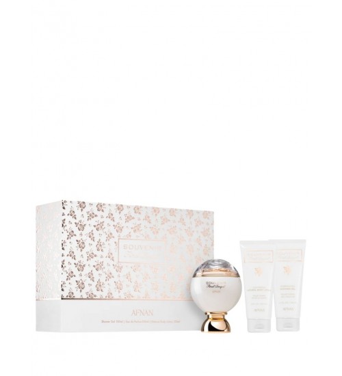 Afnan Souvenir Floral Bouquet EDP 100ml Dāvanu komplekts Afnan Souvenir Floral Bouquet EDP 100ml Dāvanu komplekts