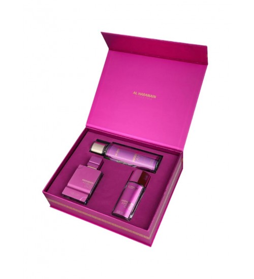 Al Haramain Amber Oud Ultra Violet EDP 75ml Dāvanu komplekts