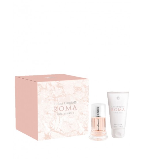 Laura Biagiotti Roma Fiori Bianchi EDT 25ml Dāvanu komplekts