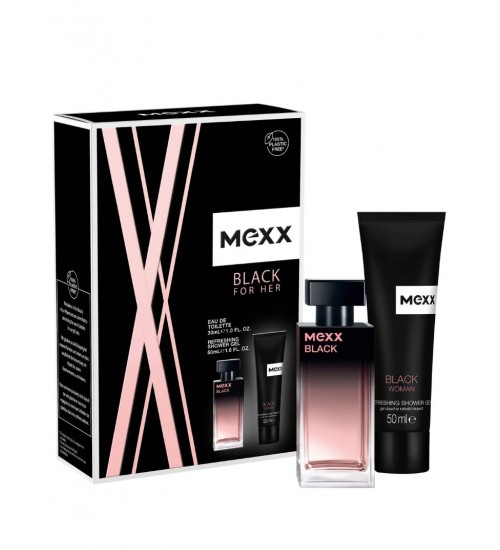 Mexx Black EDT 30ml Dāvanu komplekts