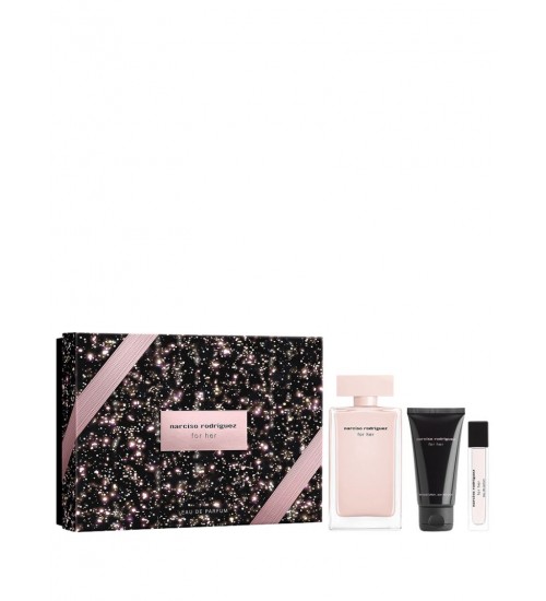 Narciso Rodriguez For Her EDP 100ml Dāvanu komplekts Narciso Rodriguez For Her EDP 100ml Dāvanu komplekts