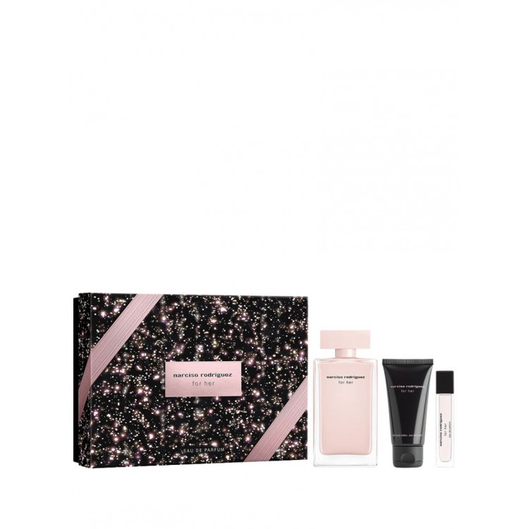 Narciso Rodriguez For Her EDP 100ml Dāvanu komplekts Narciso Rodriguez For Her EDP 100ml Dāvanu komplekts