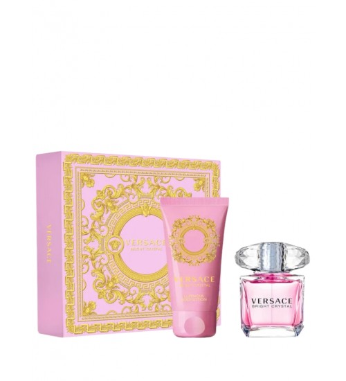 Versace Bright Crystal EDT 90ml Dāvanu komplekts