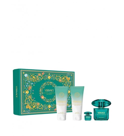 Versace Crystal Emerald EDP 90ml Dāvanu komplekts Versace Crystal Emerald EDP 90ml Dāvanu komplekts