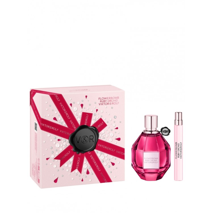 Viktor & Rolf Flowerbomb Ruby Orchid EDP 100 ml Dāvanu komplkets Viktor & Rolf Flowerbomb Ruby Orchid EDP 100 ml Dāvanu komplkets