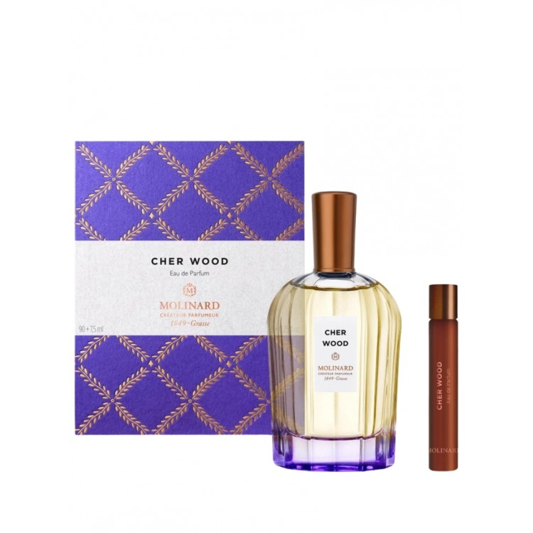 Molinard La Collection Privée Cher Wood EDP 90 ml Dāvanu komplekts Molinard La Collection Privée Cher Wood EDP 90 ml Dāvanu komplekts