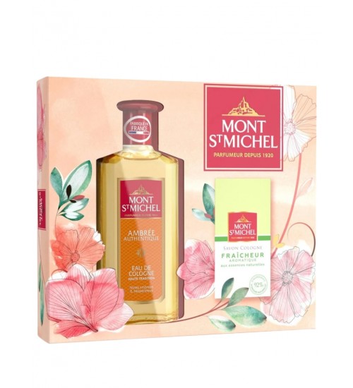 Mont St Michel Ambrée Authentique Eau de Cologne 250ml Dāvanu komplekts