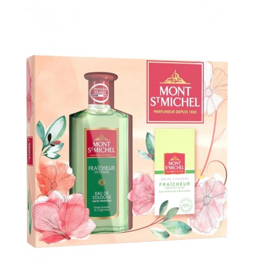 Mont St Michel Fraîcheur Intense Eau de Cologne 250ml Dāvanu komplekts