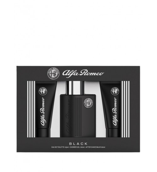 Alfa Romeo Black EDT 125ml Dāvanu komplekts