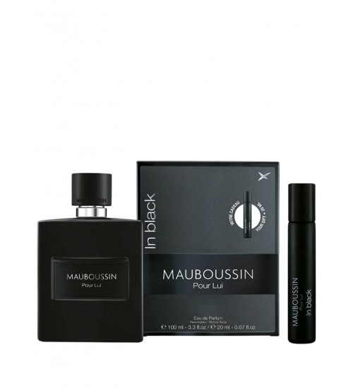 Mauboussin Pour Lui In Black EDP 100ml Dāvanu komplekts
