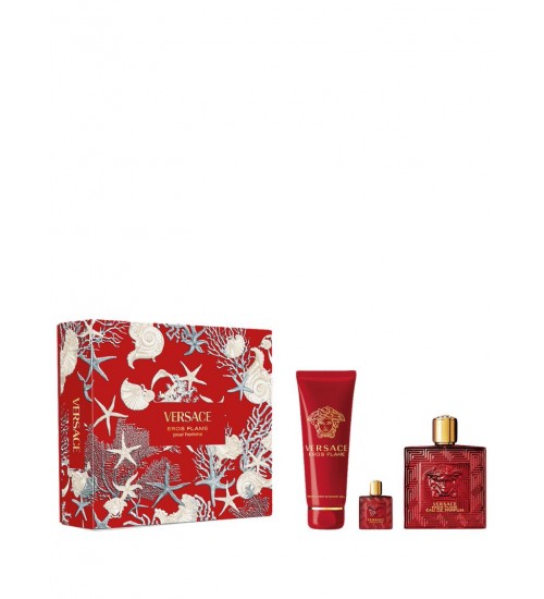 Versace Eros Flame EDP 100ml Dāvanu komplekts