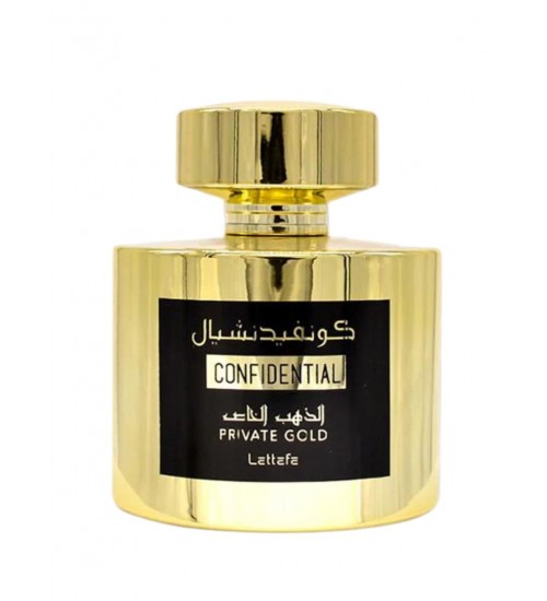 Lattafa Confidential Private Gold EDP 100ml