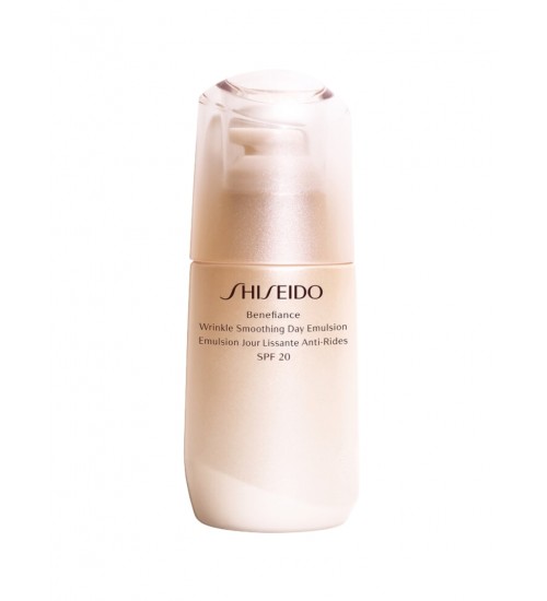 Shiseido Benefiance Wrinkle Smoothing SPF20 Sejas emulsija 75ml Shiseido Benefiance Wrinkle Smoothing SPF20 Sejas emulsija 75ml