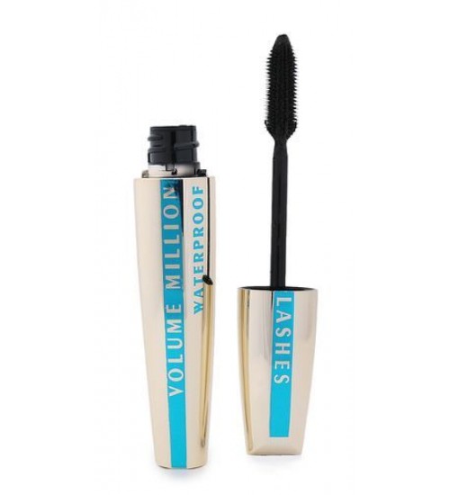 L'Oreal Paris Mascara Volume Million Lashes Waterproof Black 9ml Shade: Black