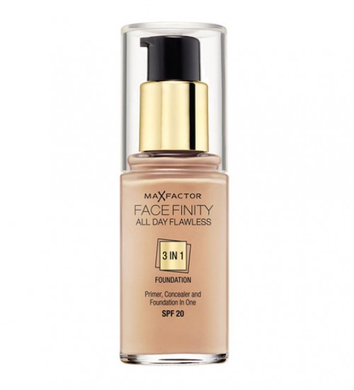 Max Factor Face Finity 3in1 Foundation SPF20 30ml Shade: 50 Natural