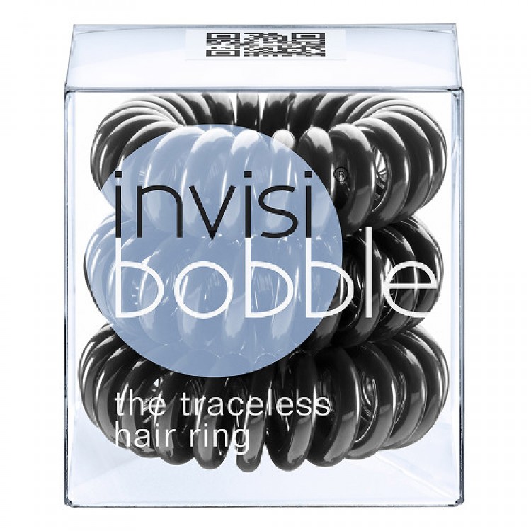 Invisibobble Hair Ring Cosmetic 3pcs Shade: Black